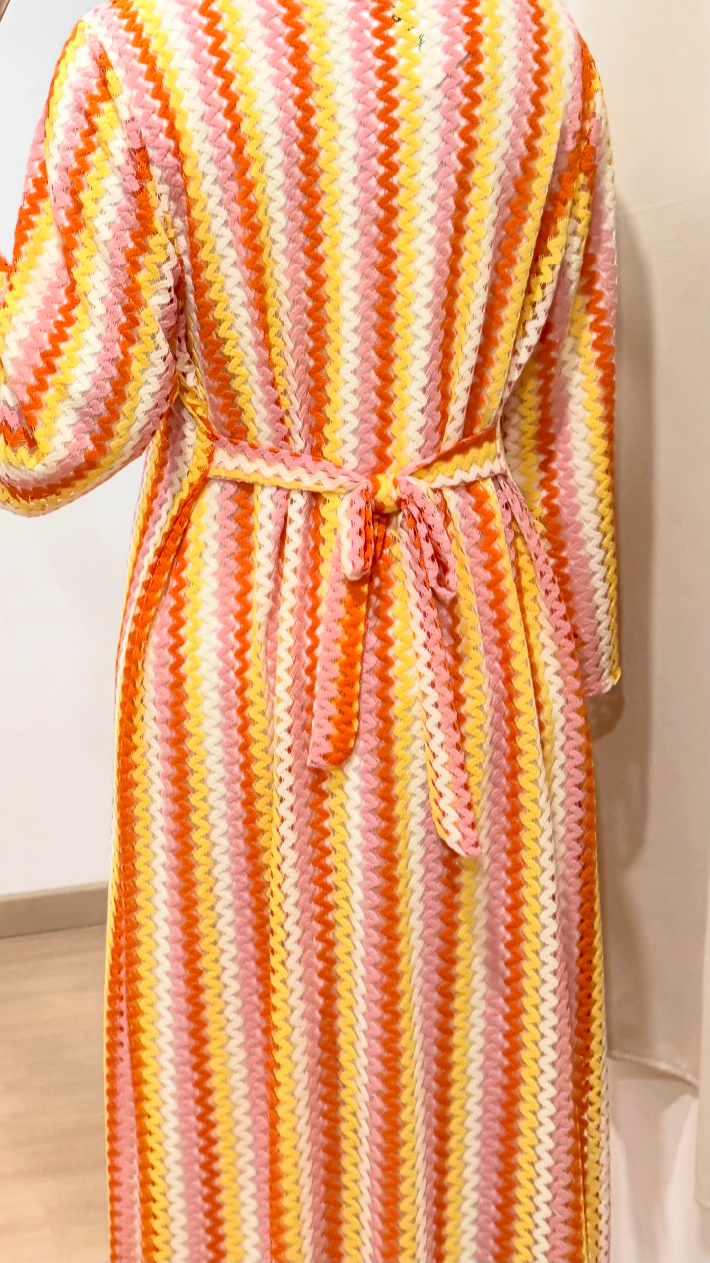ROBE CROCHET 2 PIÈCES - ORANGE