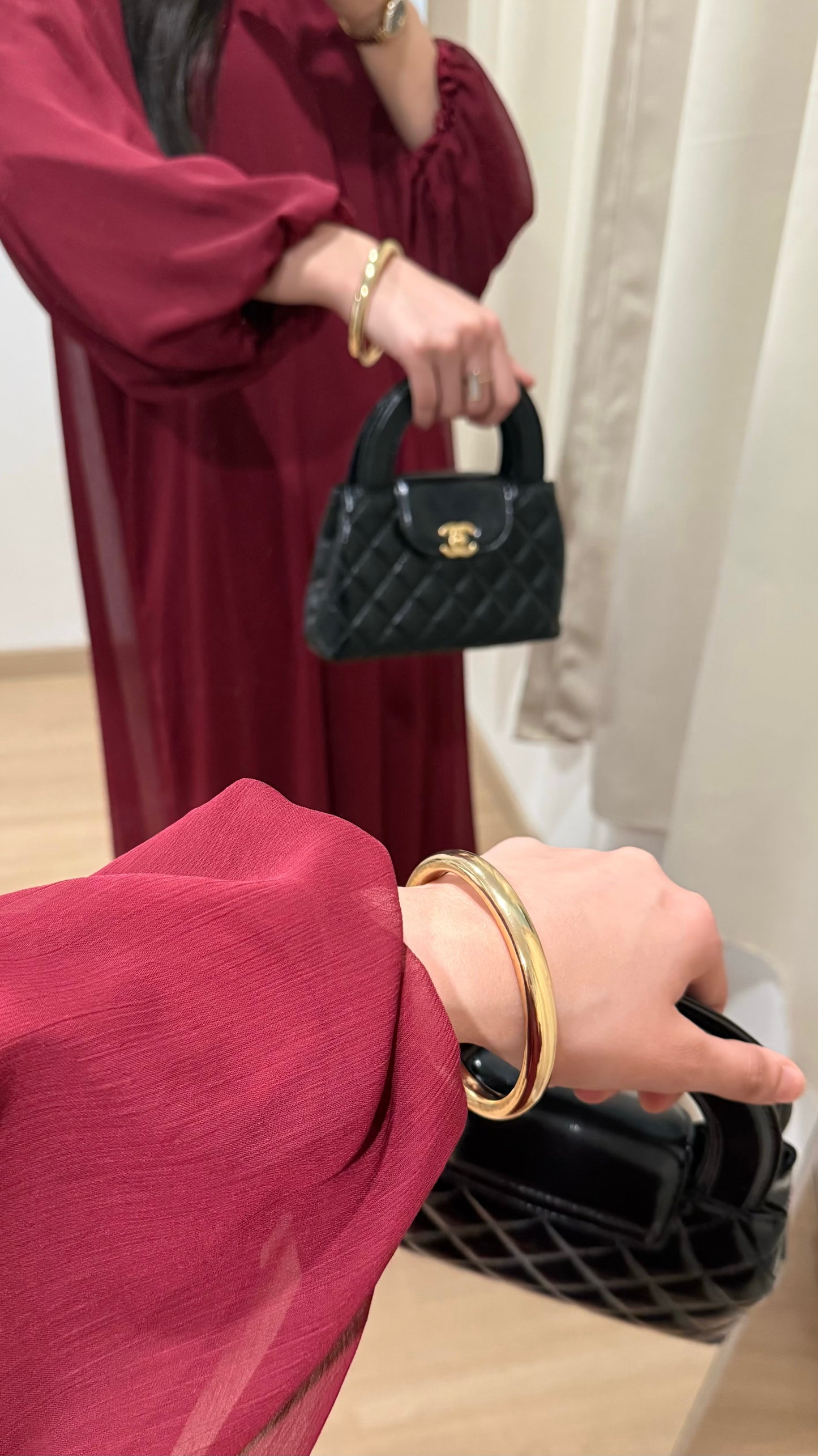 ROBE FLUIDE - BORDEAUX