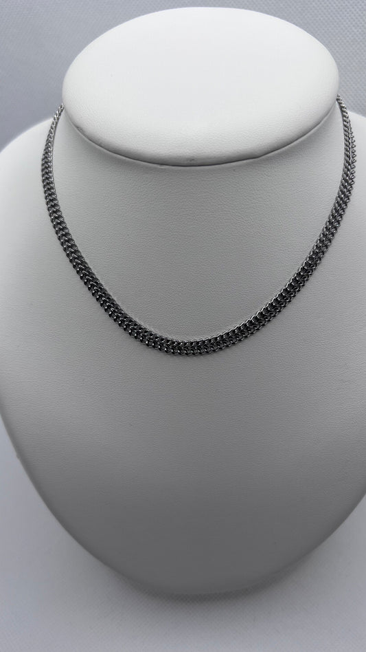 Double chain necklace