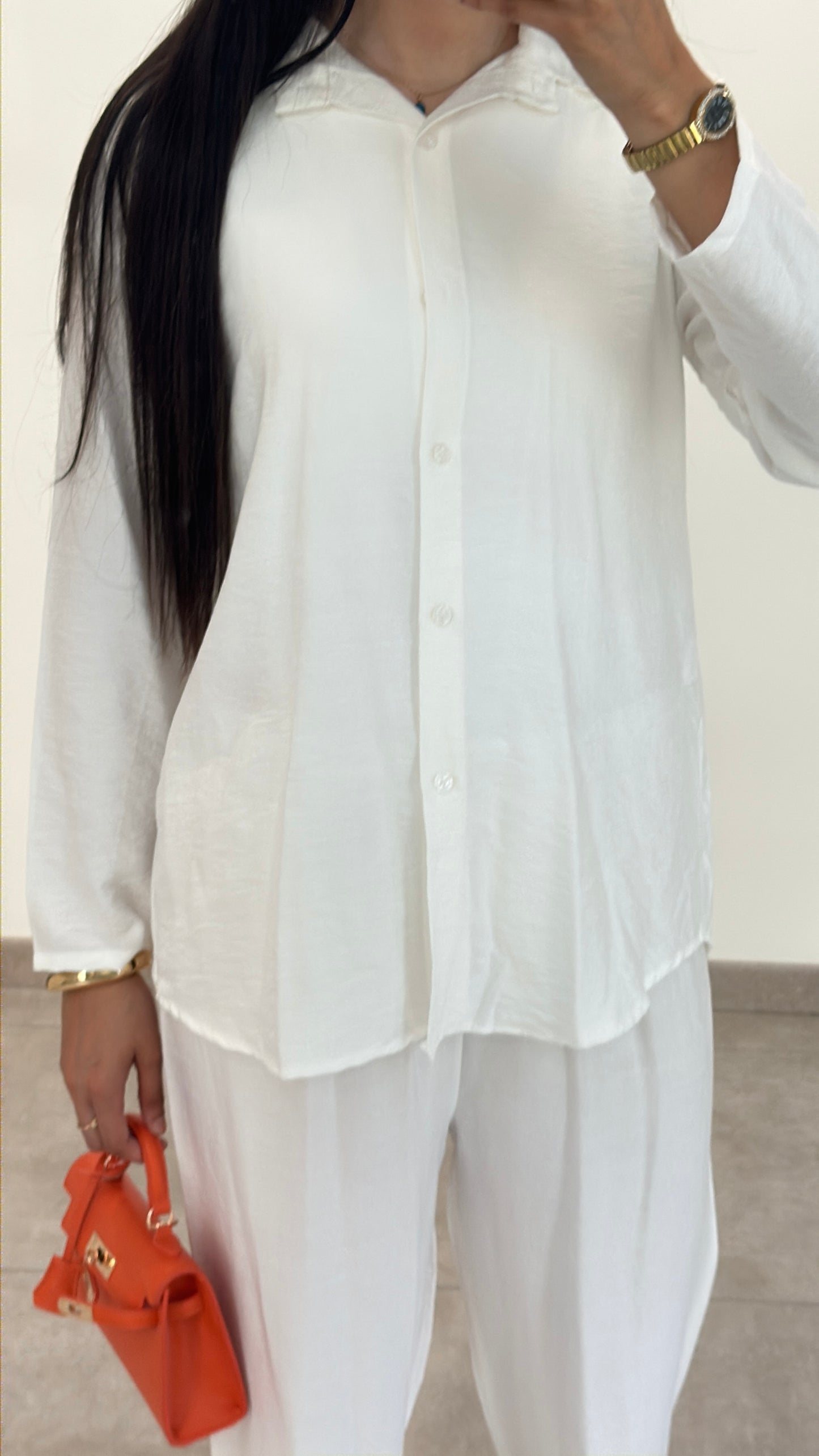 ENSEMBLE ESSENTIEL - BLANC