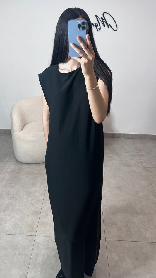 Abaya sans manche (4 coloris)