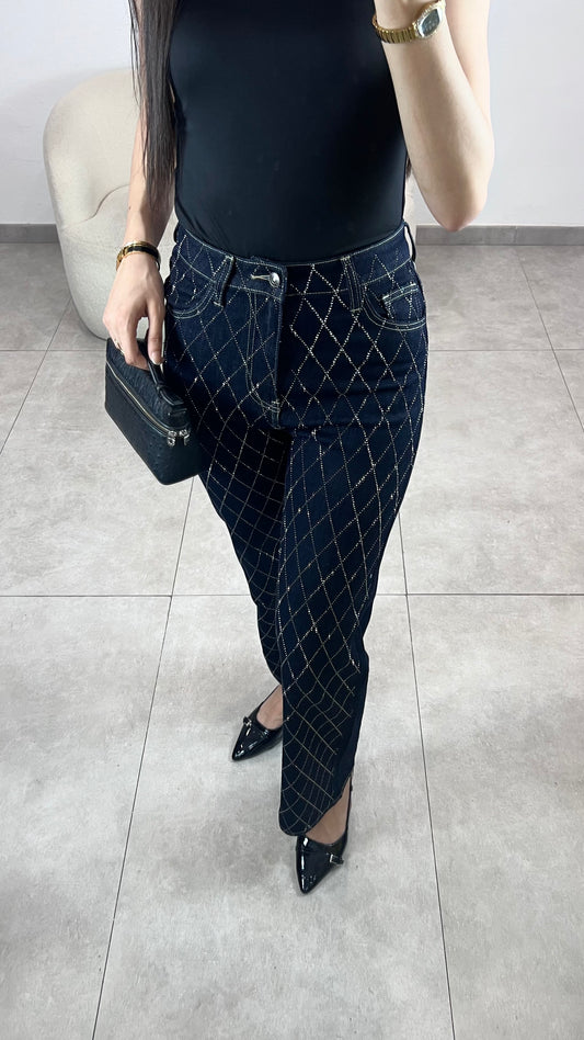 Jean à strass