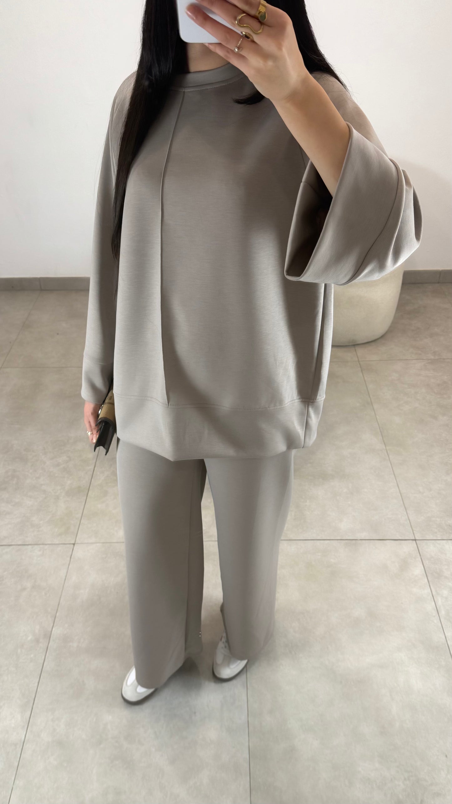 ENSEMBLE TRAIT - TAUPE