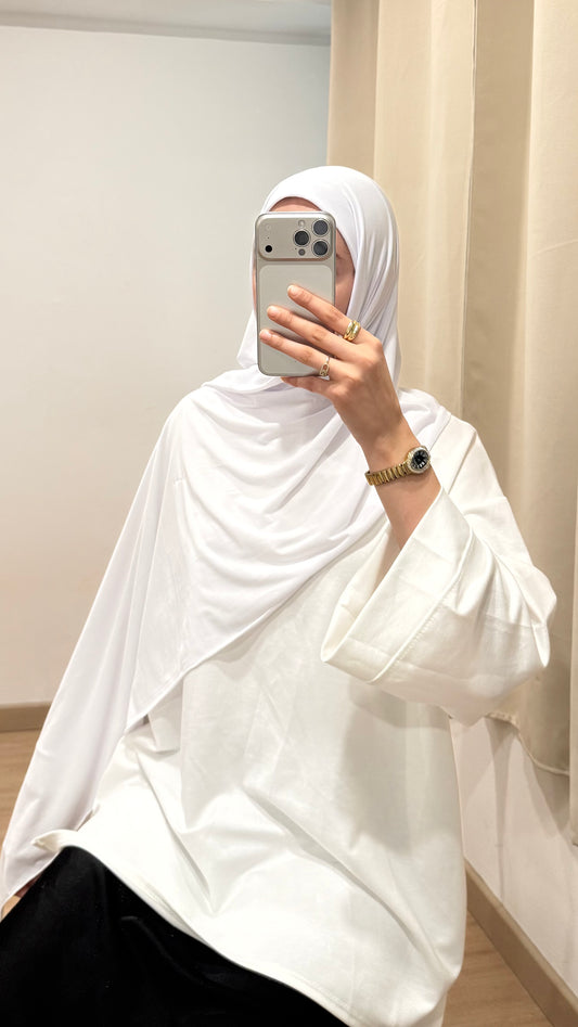 HIJAB EN JERSEY PREMIUM (24 COULEURS)