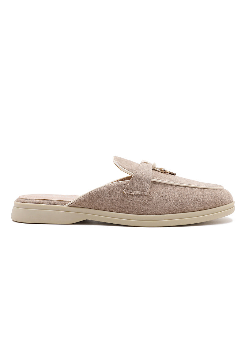 MOCASSINS - TAUPE