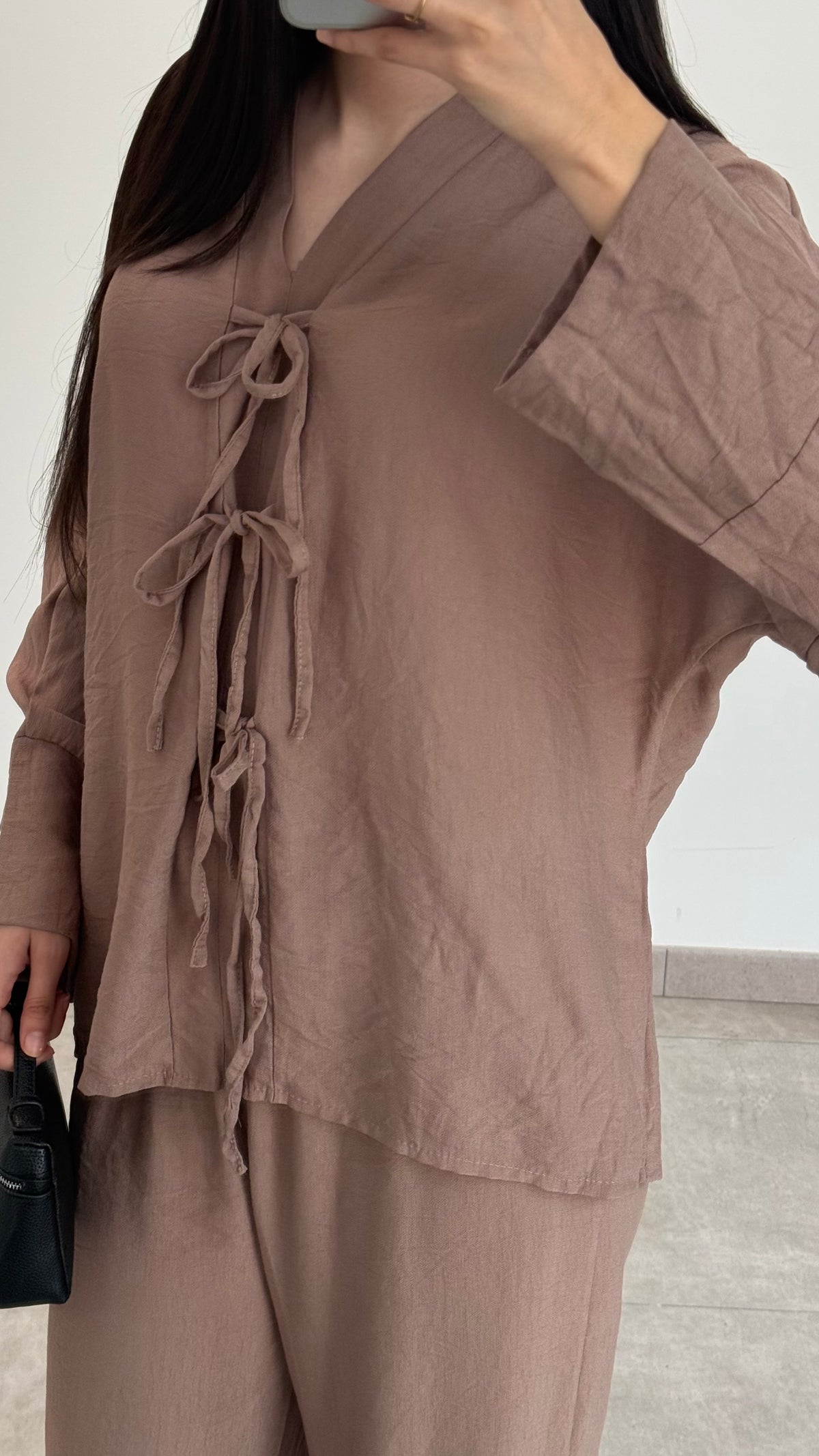 ENSEMBLE À NOEUD - TAUPE