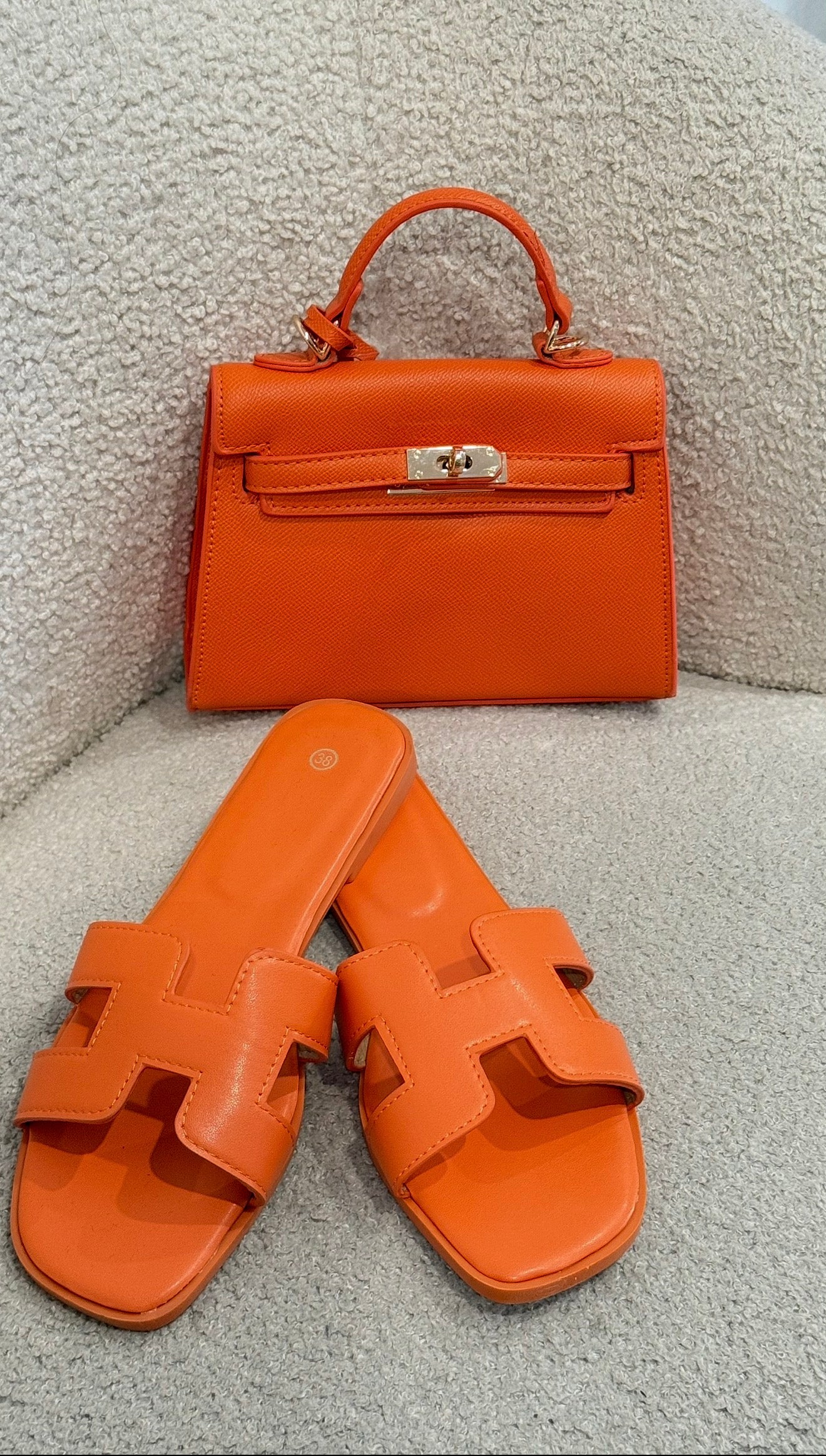 SANDALIA INSPI H - NARANJA