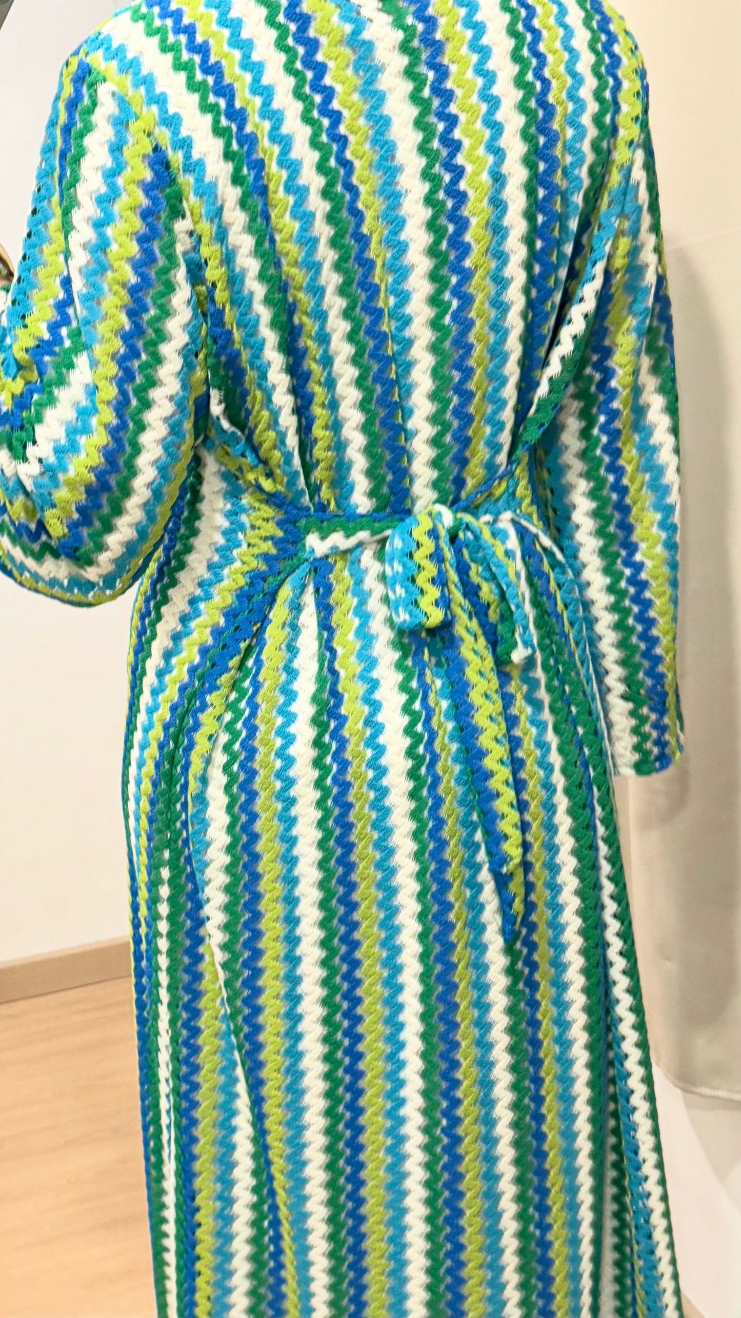 ROBE CROCHET 2 PIÈCES - VERT