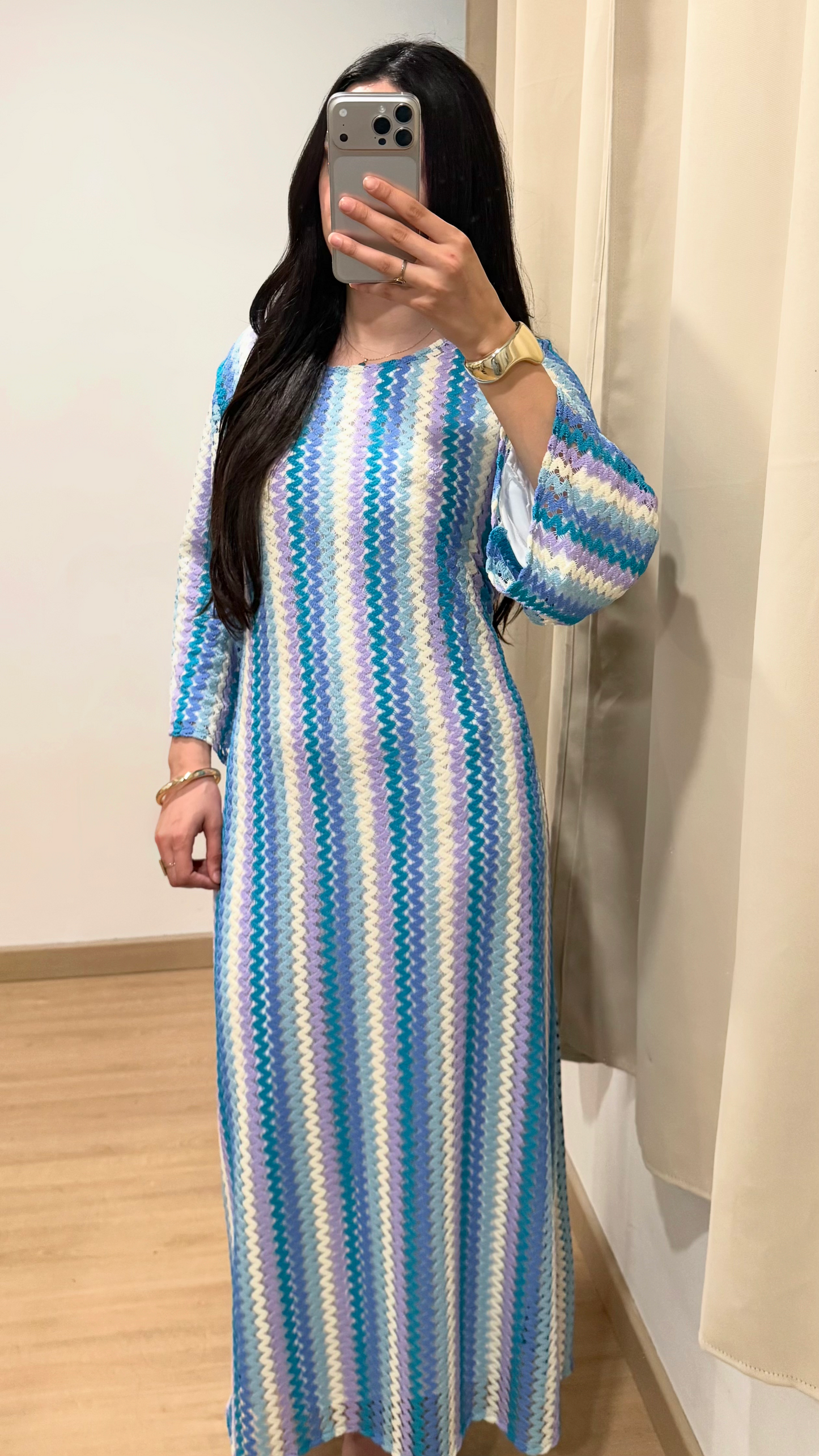 CONJUNTO DE CROCHET DE 2 PIEZAS - AZUL