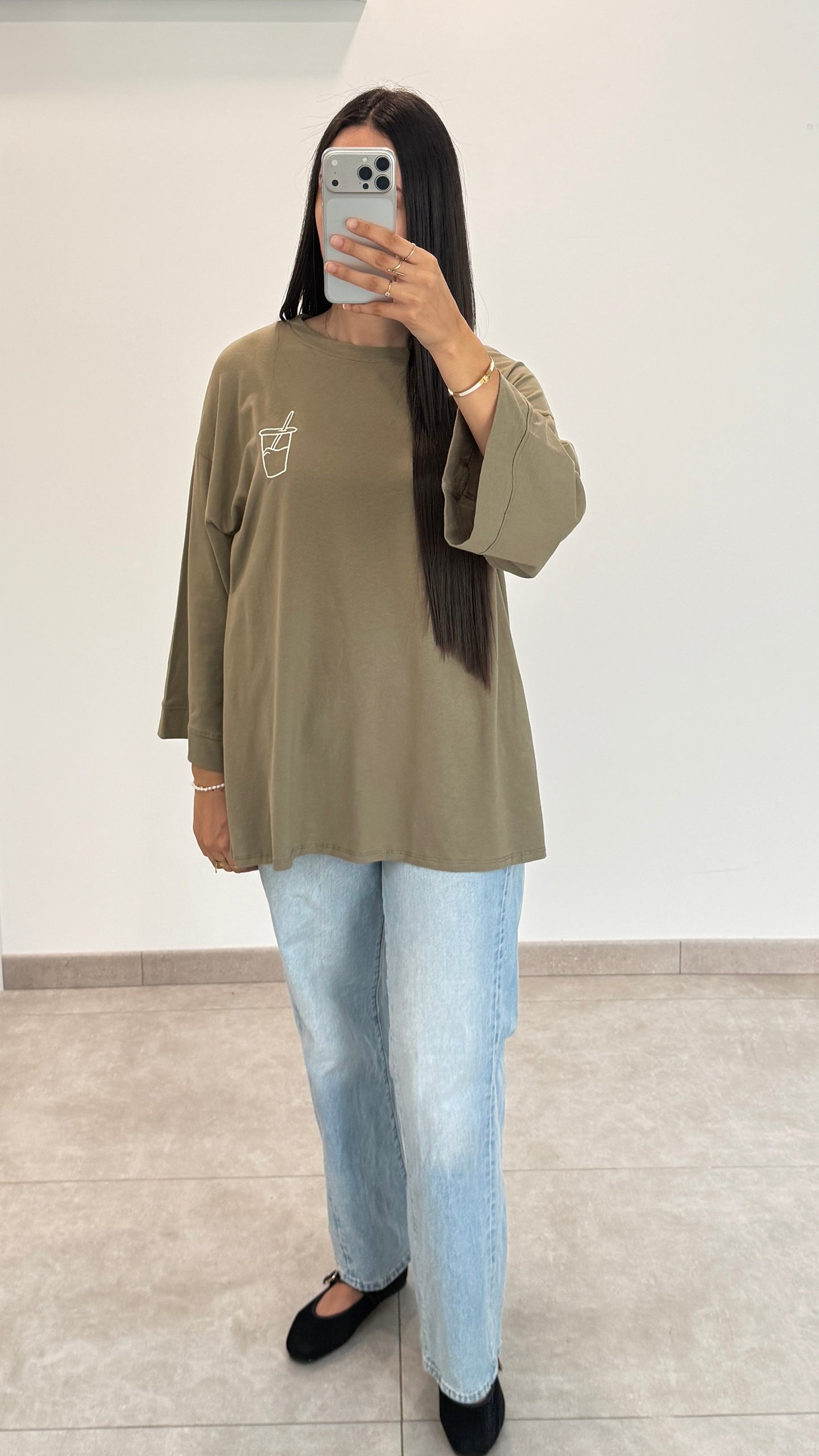 T-SHIRT MATCHA - VERT