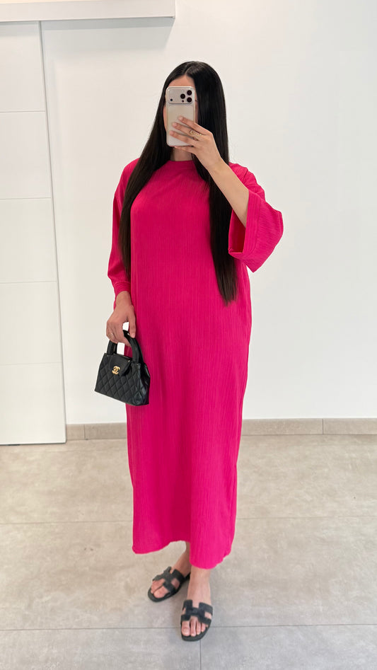 ROBE ESSENTIELLE - FUSHIA