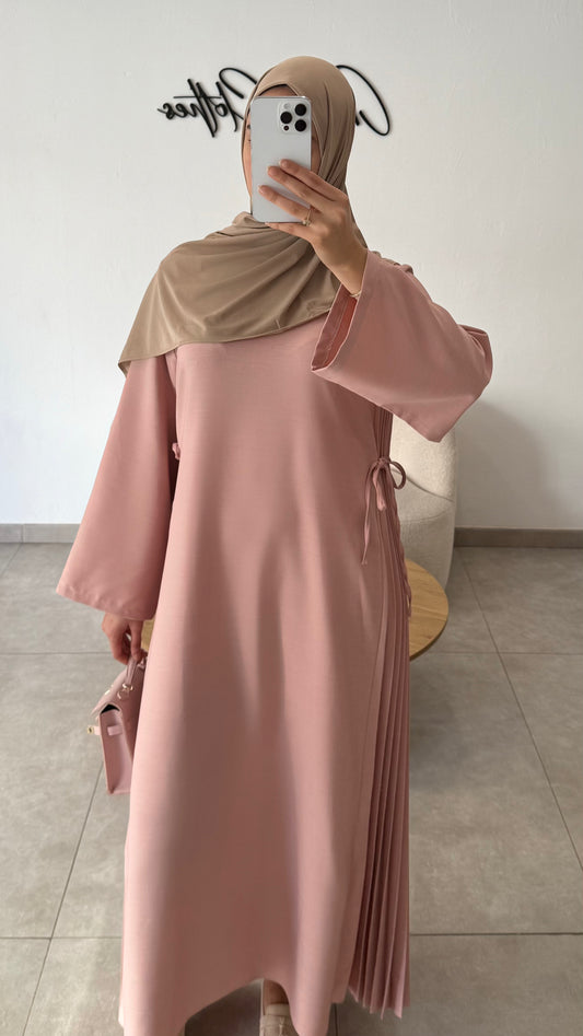 ROBE À NOEUDS -  ROSE