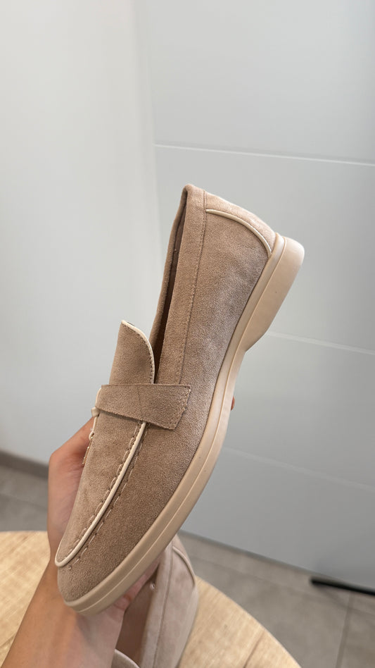 MOCASSINS - TAUPE