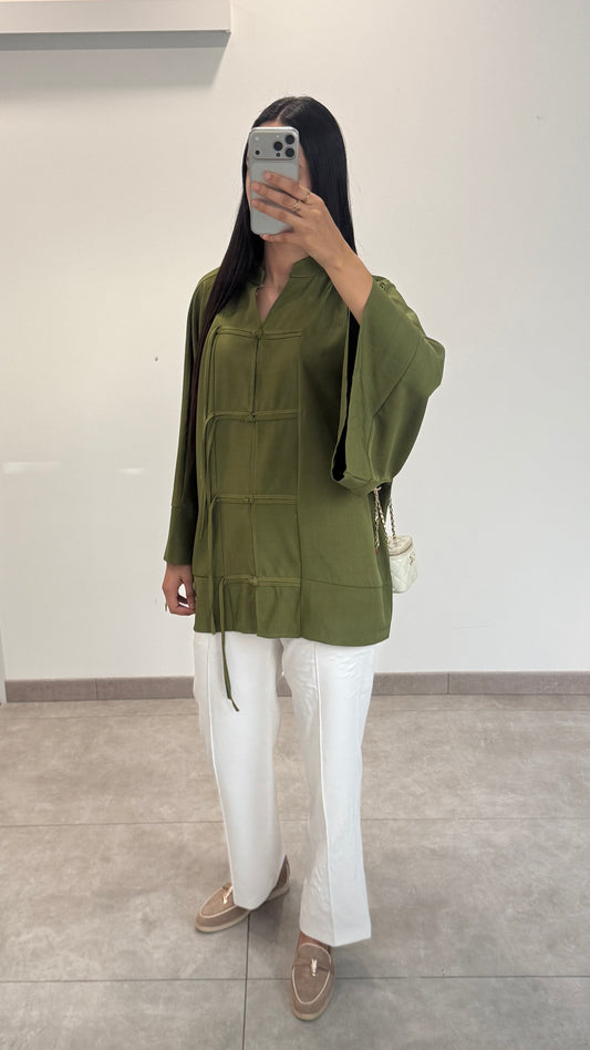 HAUT STYLE CHINOIS - VERT