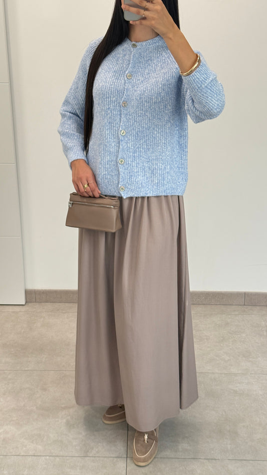 GILET AVEC BOUTONS - BLEU