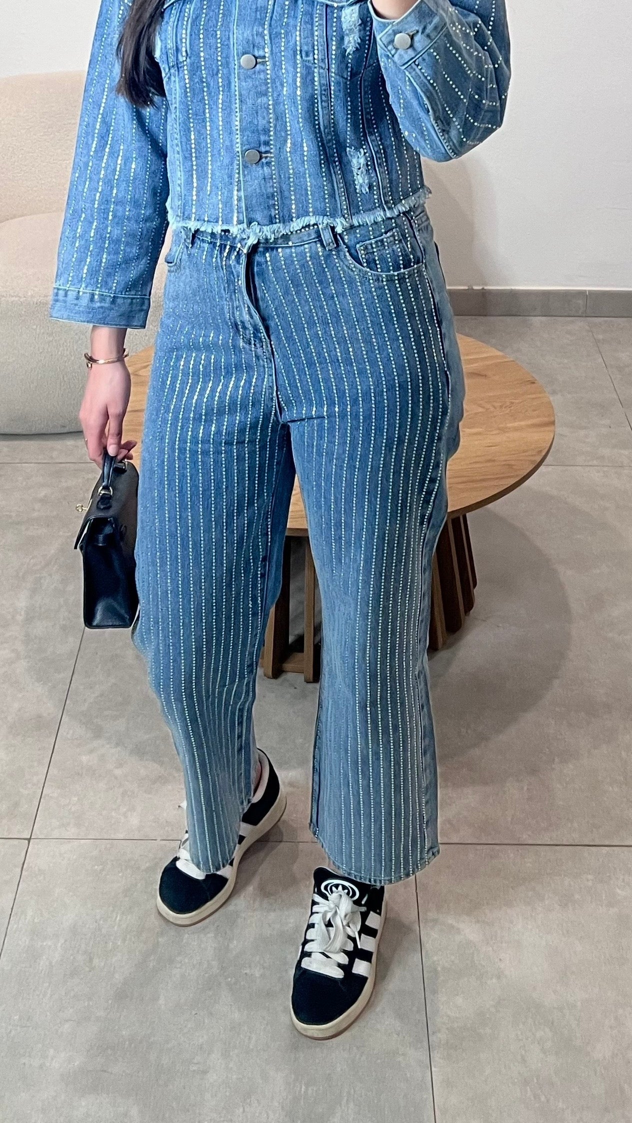 Jean à strass