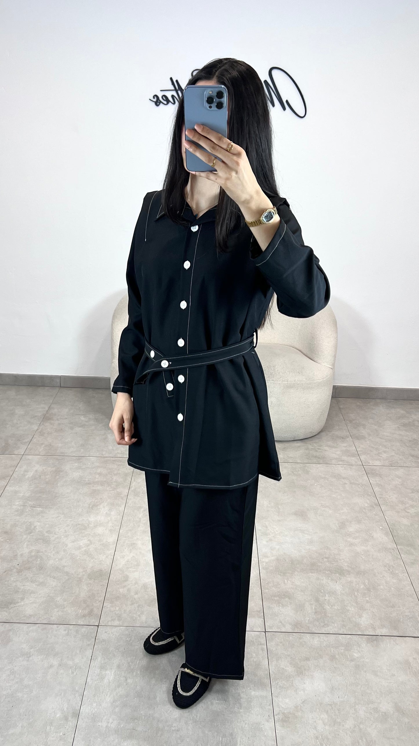 Ensemble effet jean noir