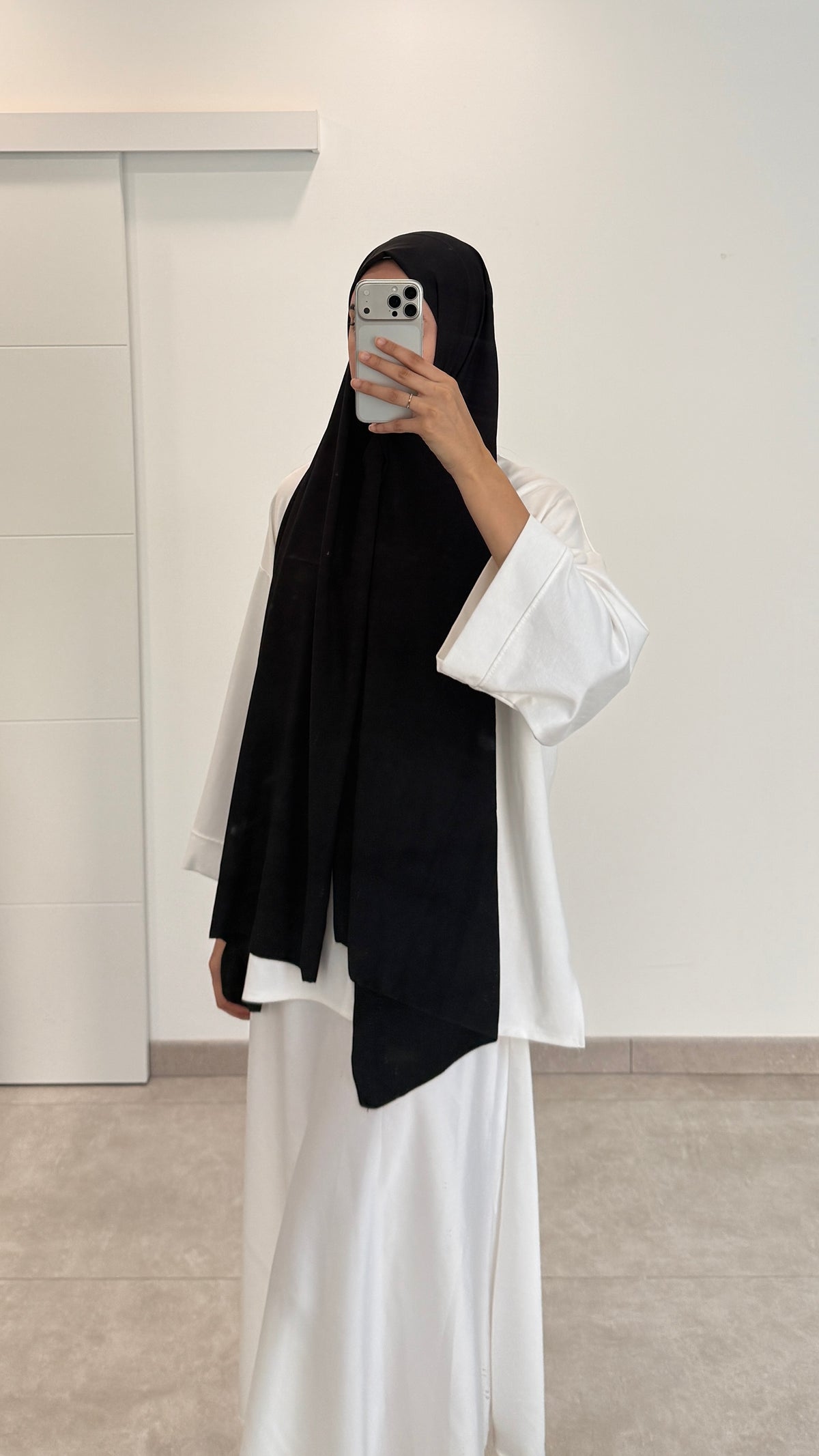 Hijab en soie de Médine
