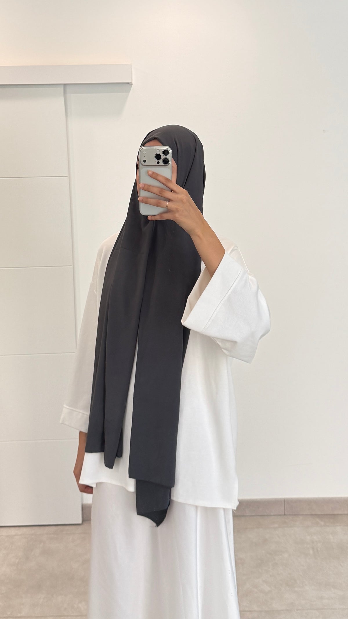 Hijab en soie de Médine