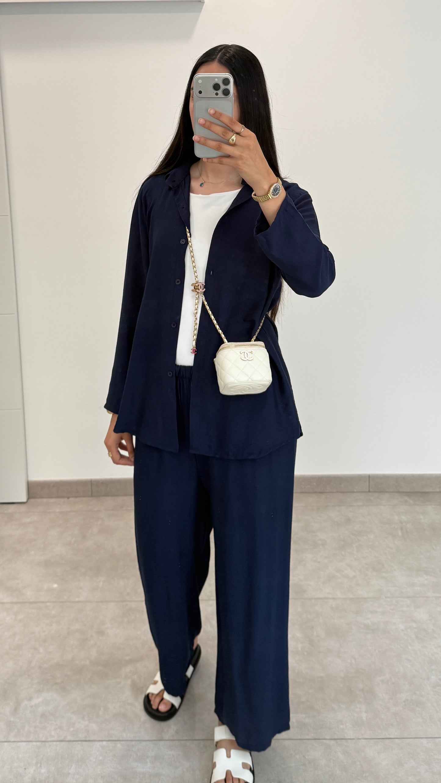 ENSEMBLE ESSENTIEL - BLEU MARINE