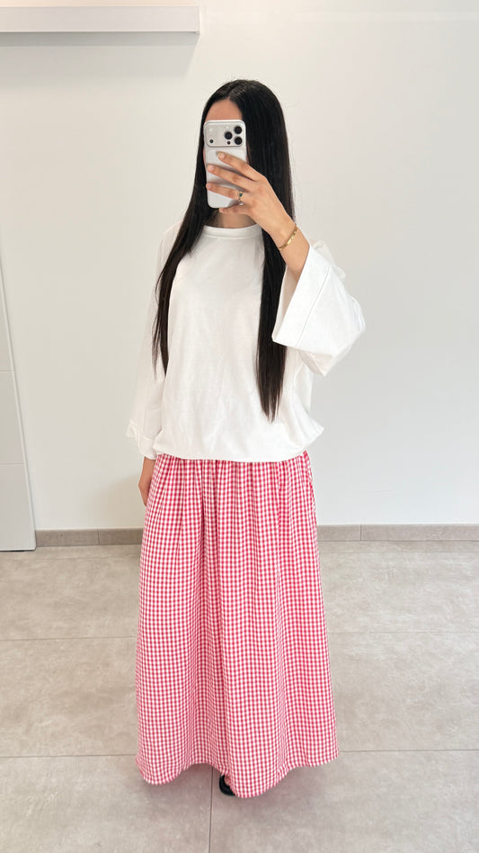 JUPE MOTIF VICHY