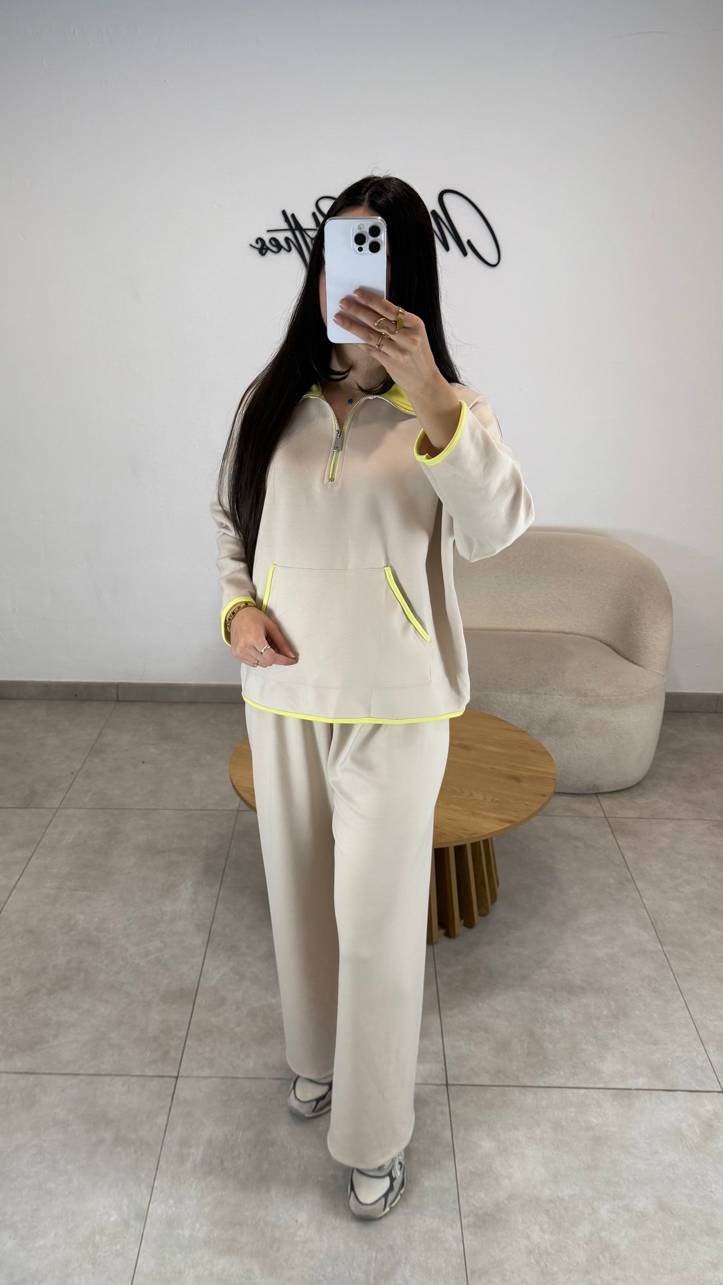 ENSEMBLE JOGGING CONFORT - BEIGE