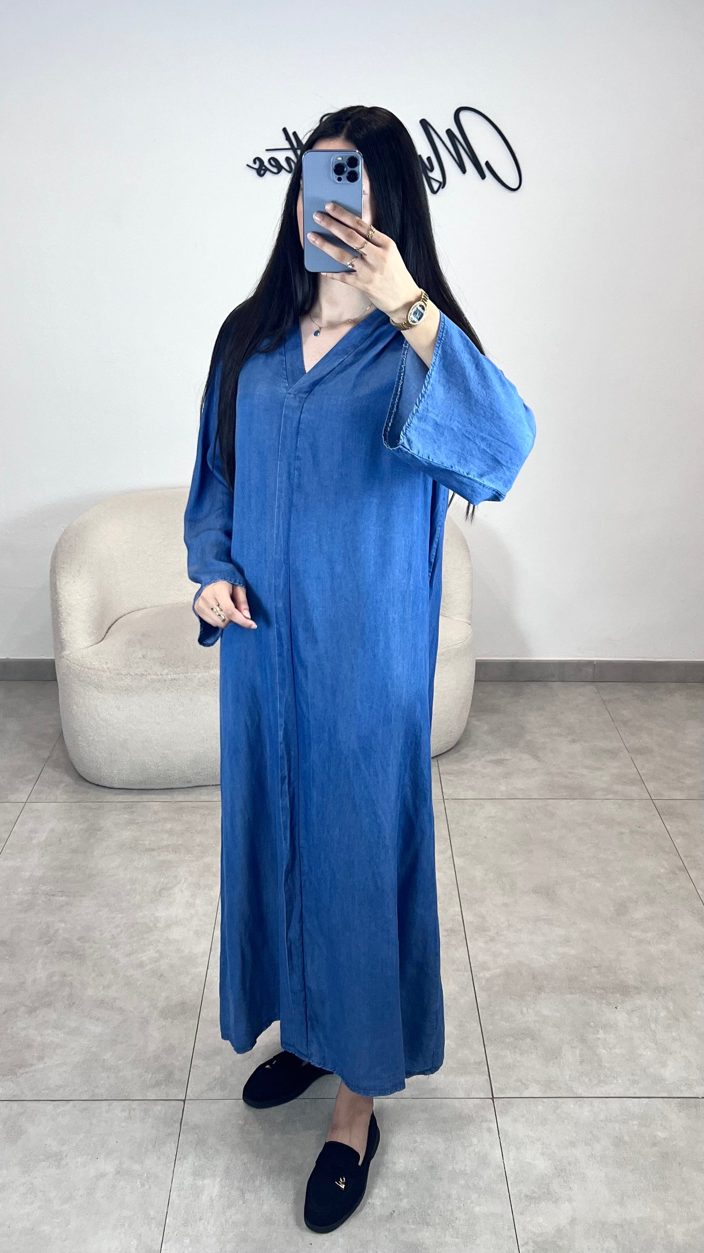 Robe en jean d'été