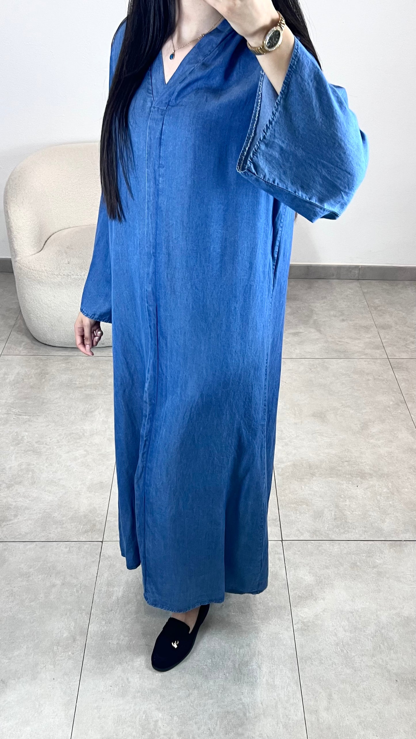 Robe en jean d'été
