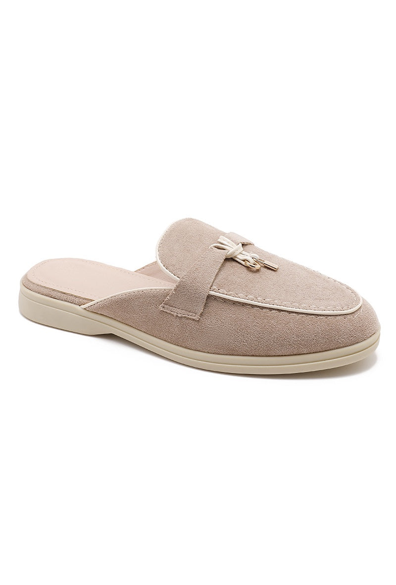 MOCASSINS - TAUPE