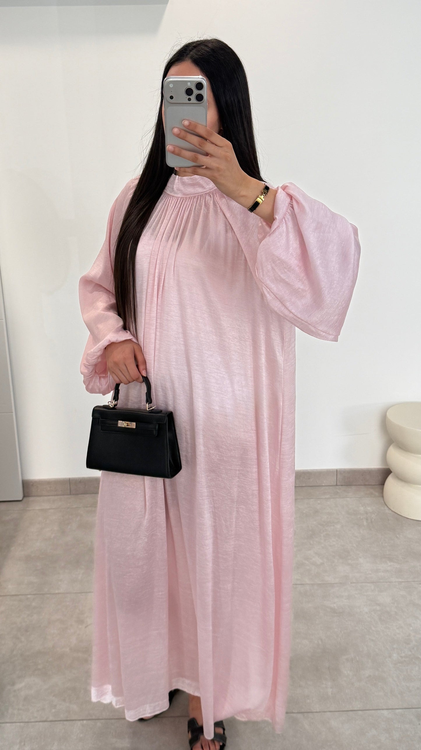 ROBE IRISÉE - ROSE
