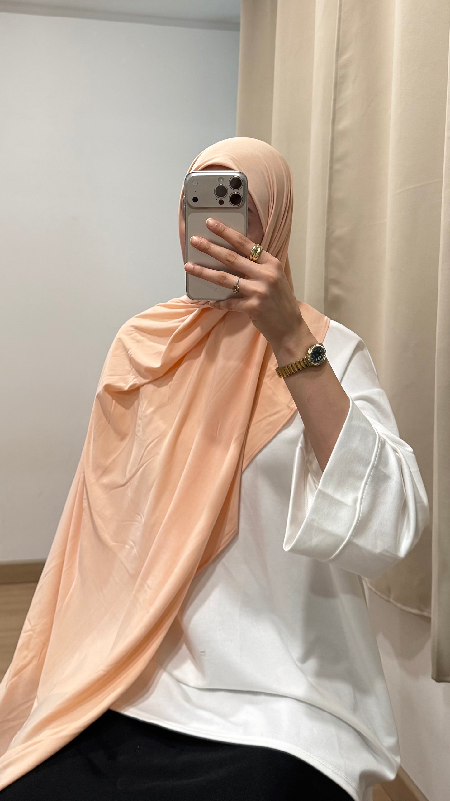 HIJAB EN JERSEY PREMIUM (24 COULEURS)
