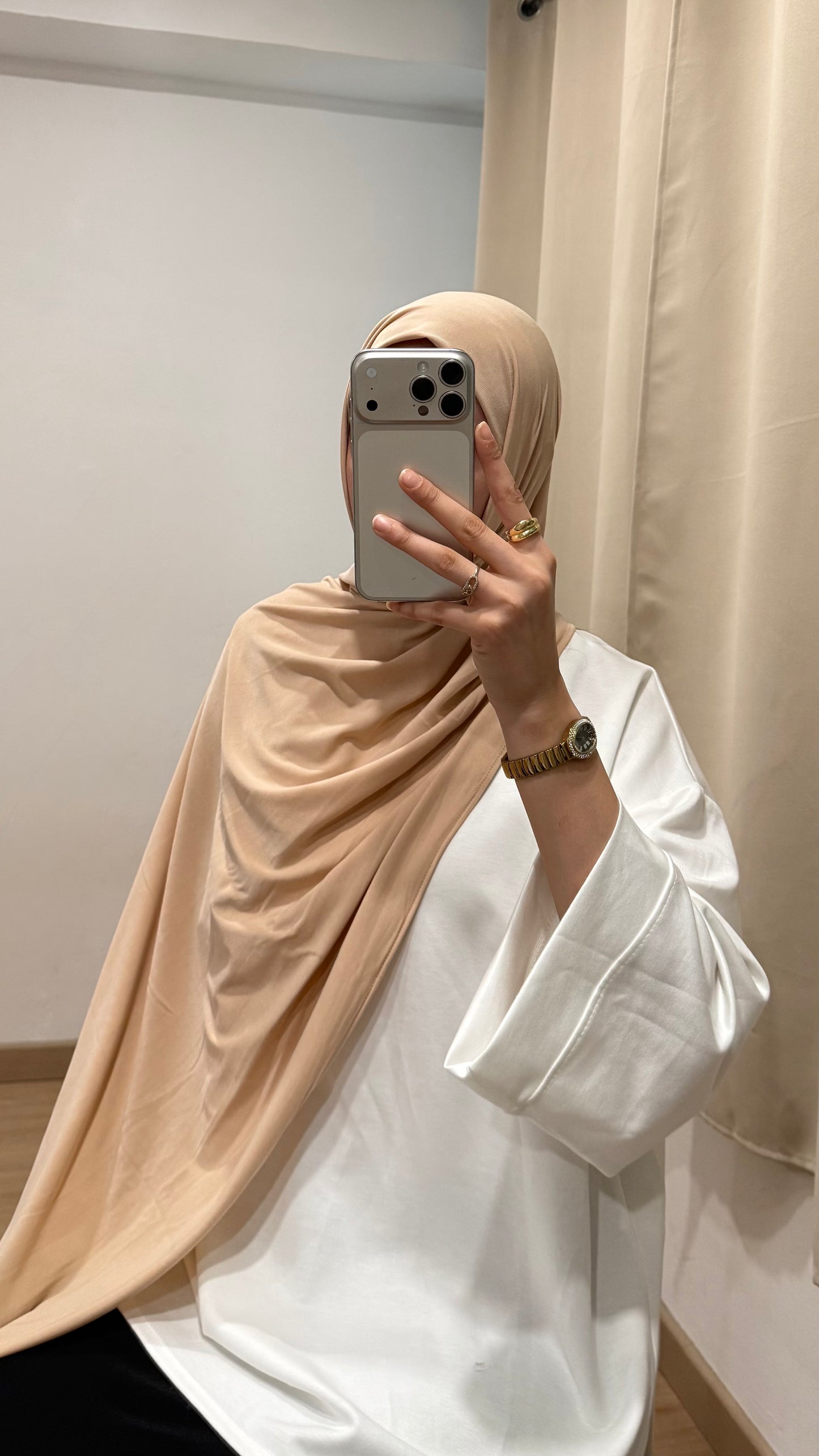 HIJAB EN JERSEY PREMIUM (24 COULEURS)