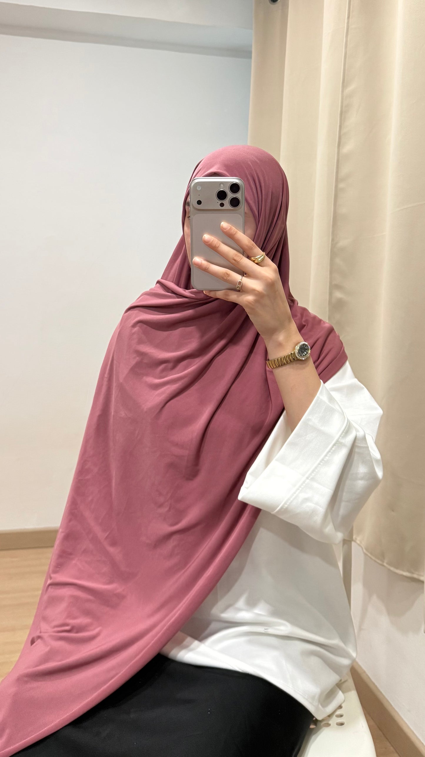 HIJAB EN JERSEY PREMIUM (24 COULEURS)