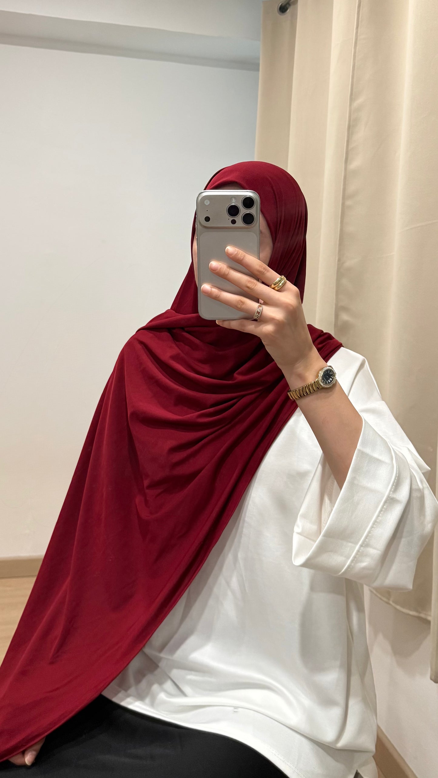 HIJAB EN JERSEY PREMIUM (24 COULEURS)