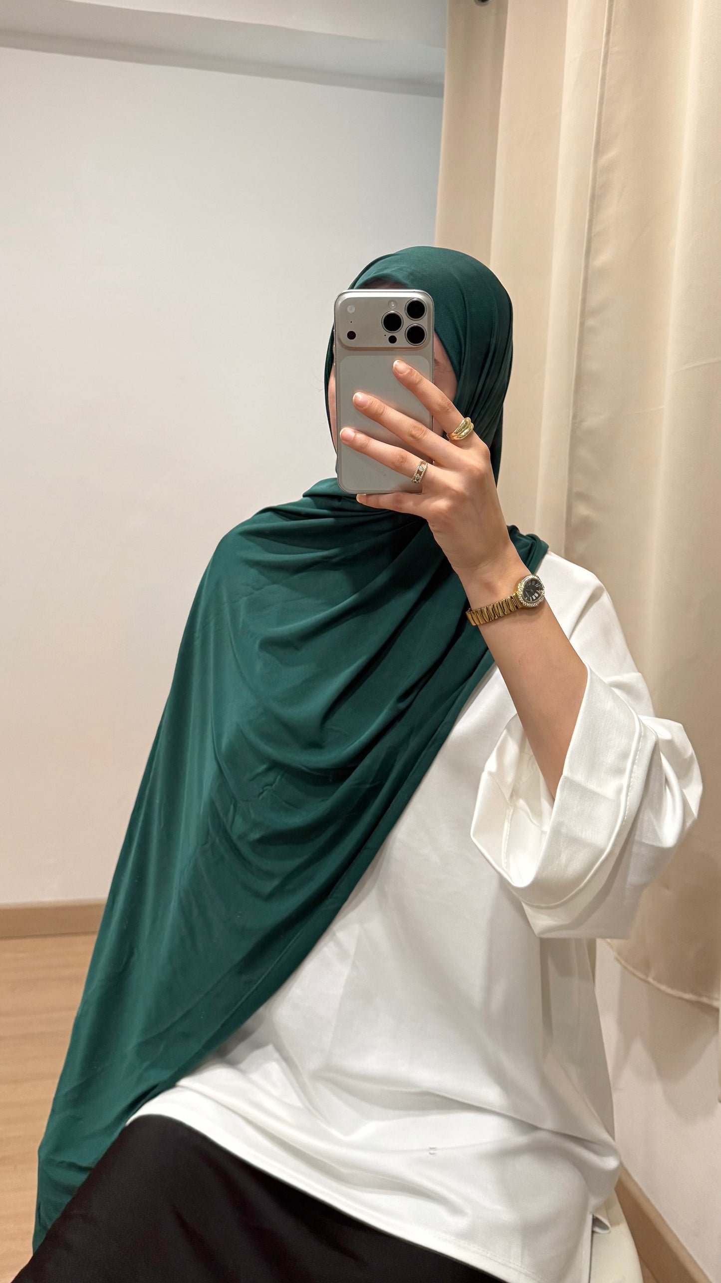 HIJAB EN JERSEY PREMIUM (24 COULEURS)