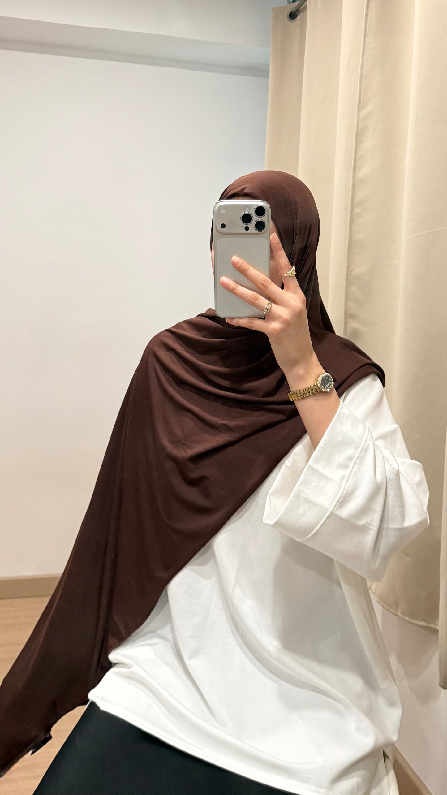 HIJAB EN JERSEY PREMIUM (24 COULEURS)