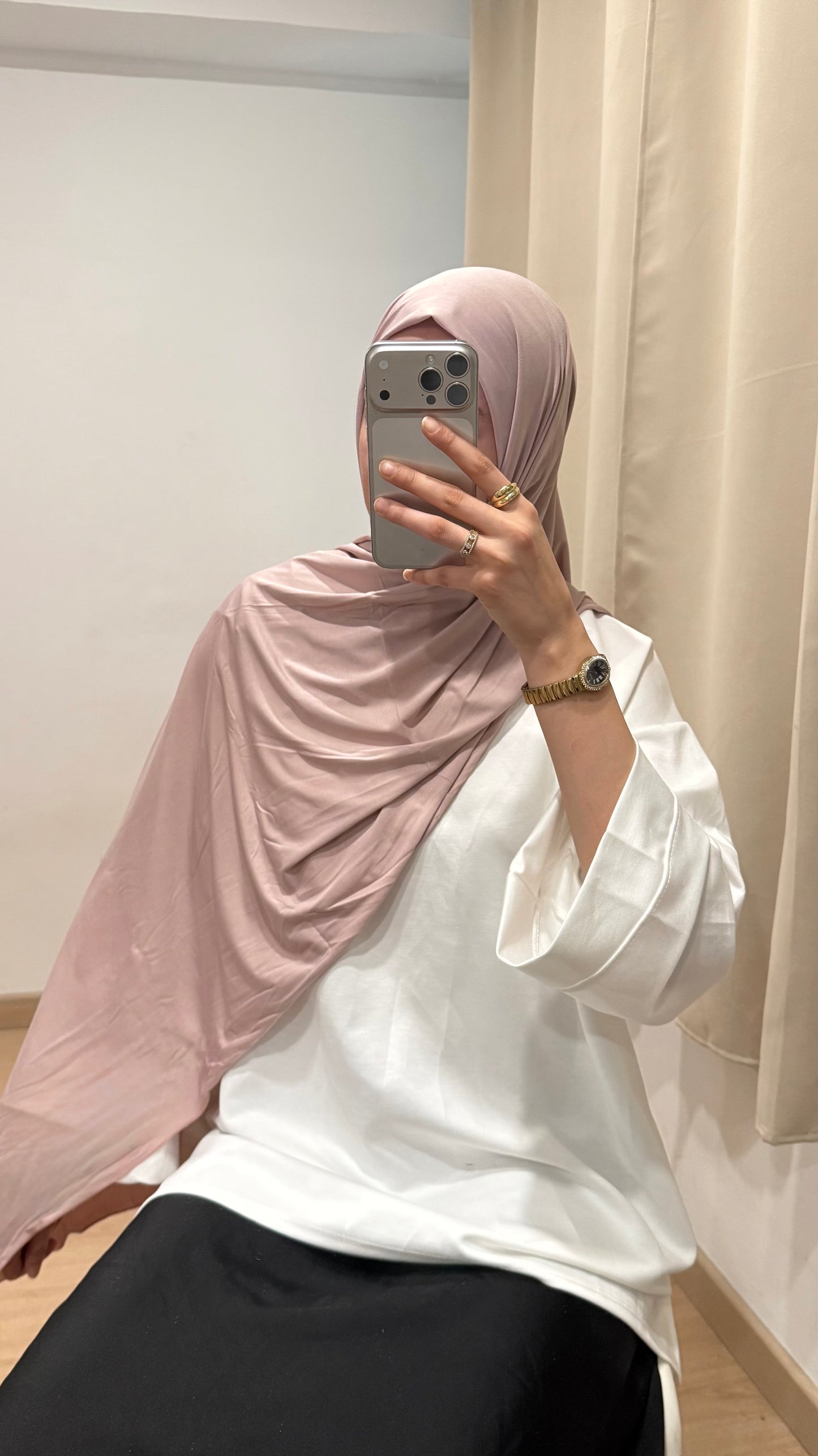 HIJAB EN JERSEY PREMIUM (24 COULEURS)