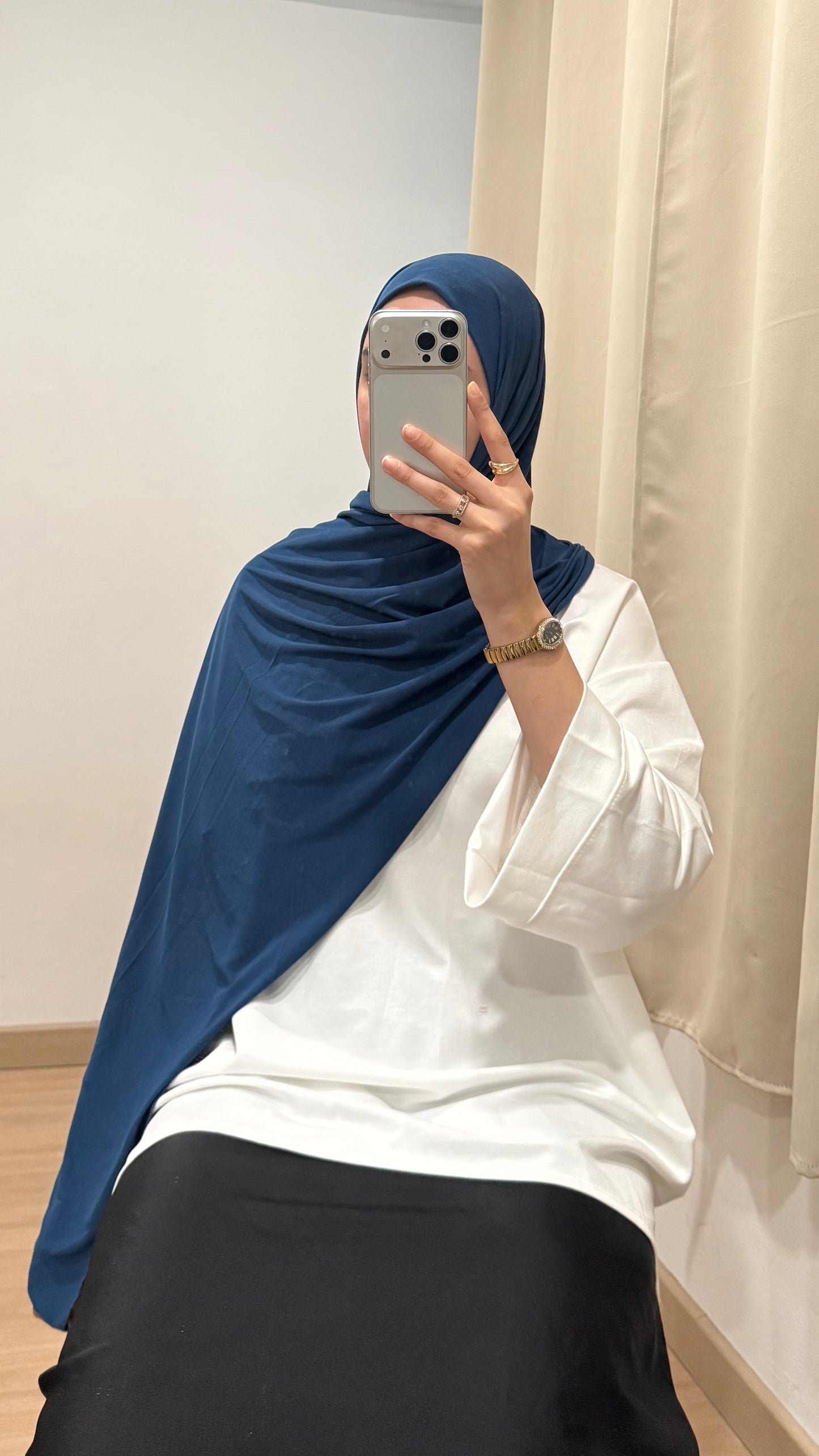 HIJAB EN JERSEY PREMIUM (24 COULEURS)
