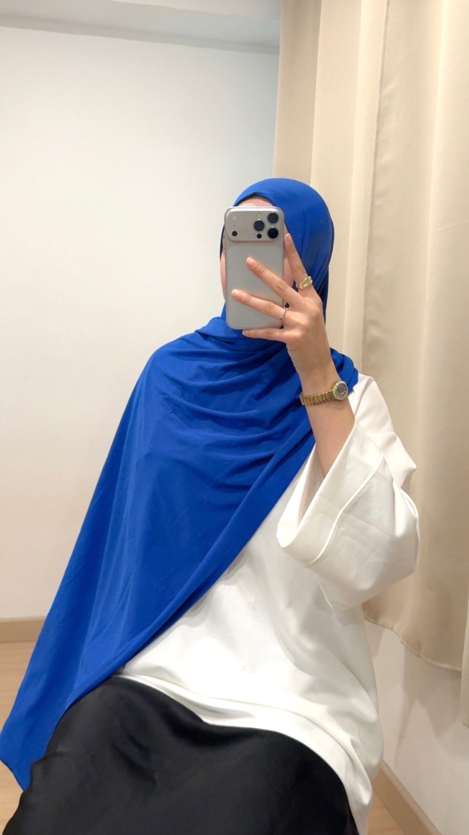 HIJAB EN JERSEY PREMIUM (24 COULEURS)