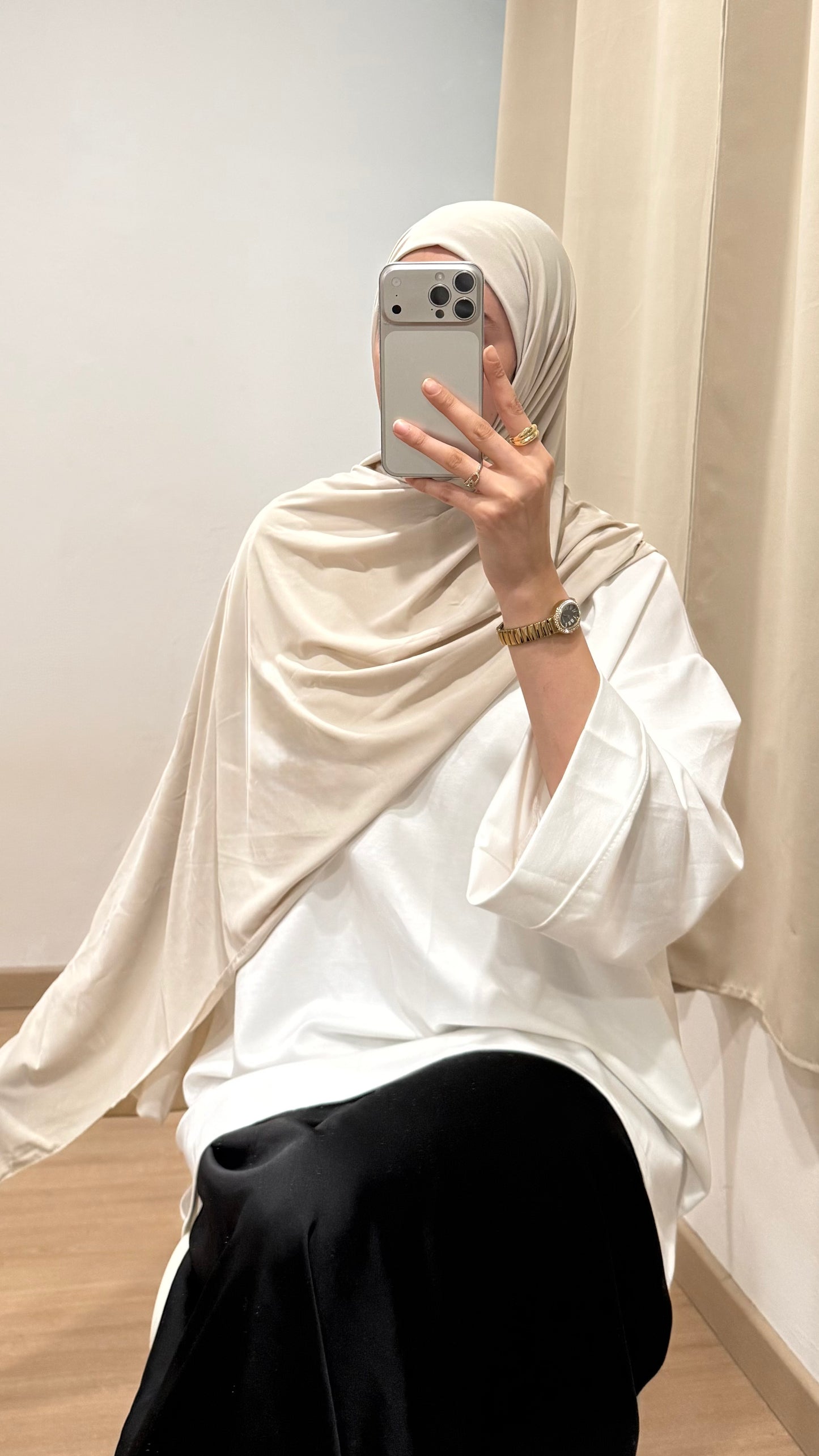 HIJAB EN JERSEY PREMIUM (24 COULEURS)