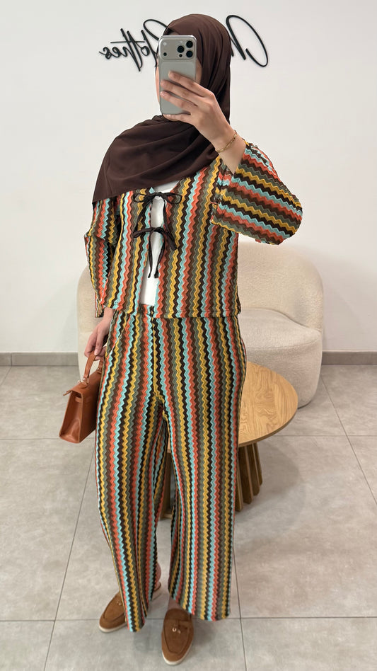 ENSEMBLE CROCHET - MARRON