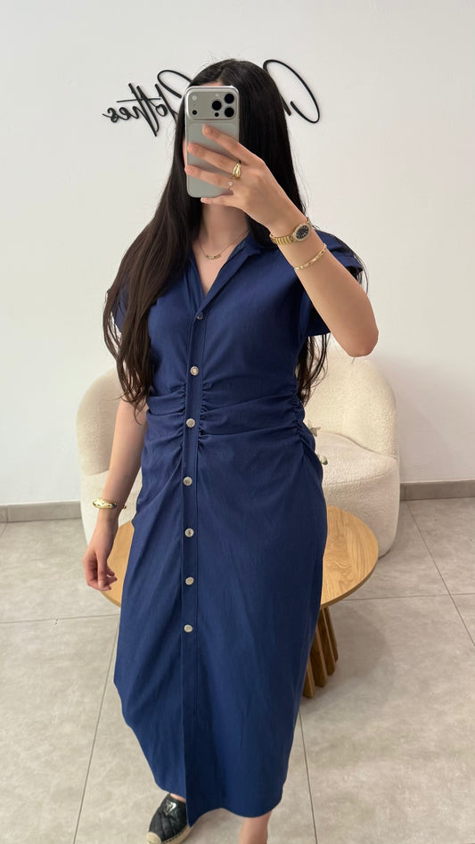 ROBE EN JEAN BLEU
