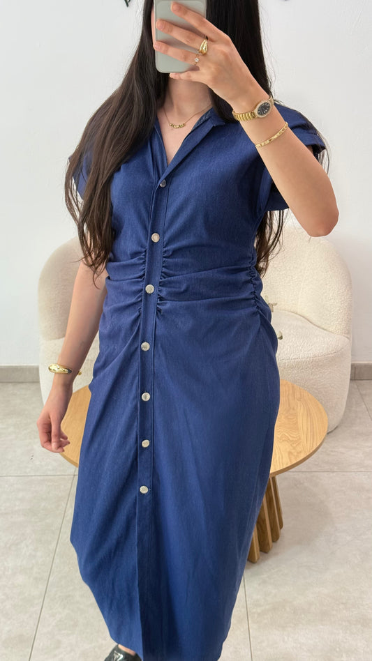 ROBE EN JEAN BLEU
