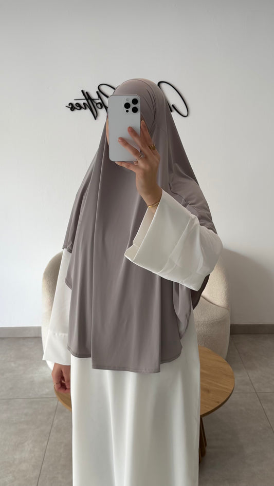 KHIMAR EN JERSEY PREMIUM TAUPE