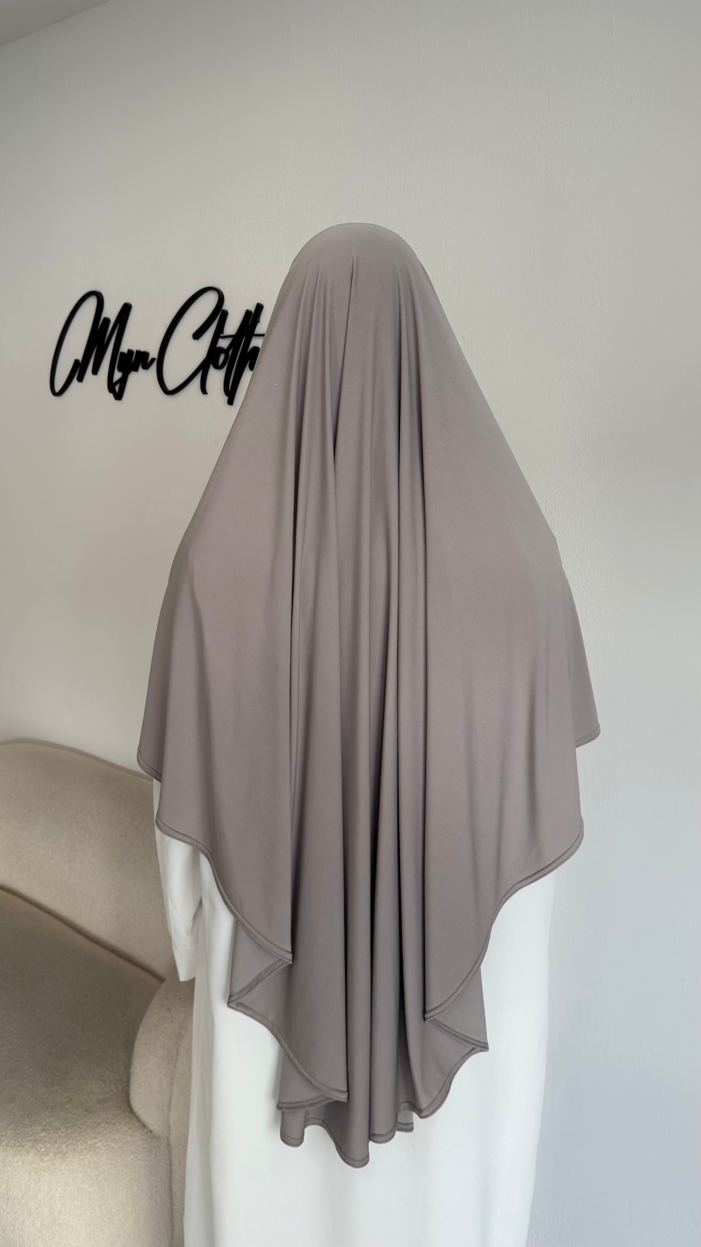 KHIMAR EN JERSEY PREMIUM TAUPE