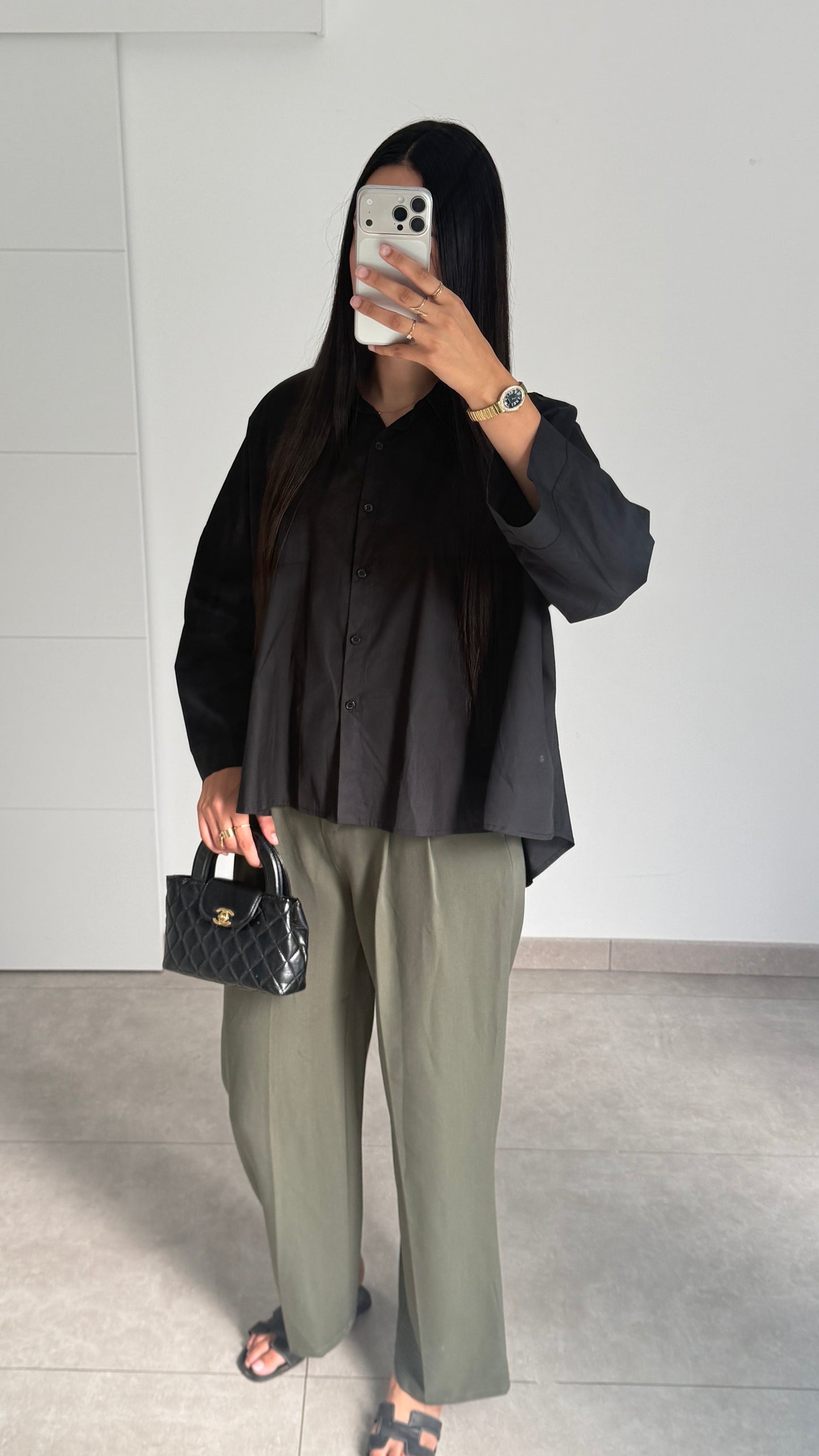 PANTALON DROIT - KAKI