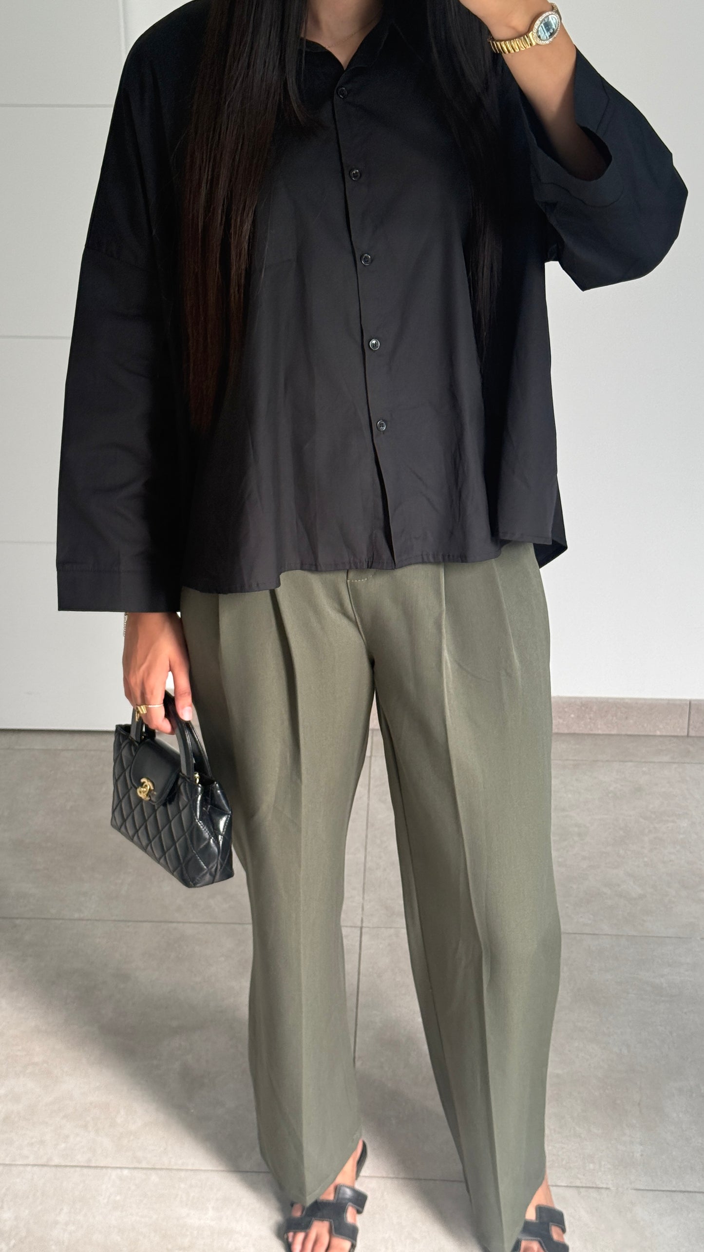 PANTALON DROIT - KAKI
